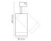 Трековый светодиодный светильник Lightstar Canno Led 303272