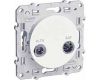 Розетка R-TV/SAT Schneider Electric Odace S52R454