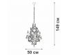 Подвесная люстра Vitaluce V5815-7/6