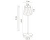 Уличный светильник Arte Lamp Fuyue A1616LT-1WH