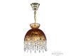 Подвесной светильник Bohemia Ivele Crystal 5478/22 G Amber/M-1G Drops
