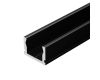 Алюминиевый профиль Arlight PIK-1007-2000 ANOD BLACK 045492