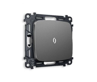 Купить Комплект механизма 1-кл проходного выключателя с подсветкой Ambrella Volt Omega MO652035 Комплект механизма 1-кл проходного выключателя с подсветкой Ambrella Volt Omega MO652035