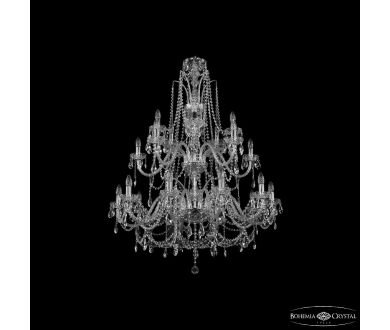 Купить Подвесная люстра Bohemia Ivele Crystal 1411/10+5+5/360/2d Ni Подвесная люстра Bohemia Ivele Crystal 1411/10+5+5/360/2d Ni