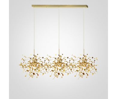 Купить Подвесная люстра ImperiumLoft Tezani argent suspension linear 177957-22 Подвесная люстра ImperiumLoft Tezani argent suspension linear 177957-22