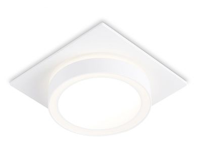Купить Встраиваемый светильник Ambrella Light GX53 Acrylic Tech Techno Spot TN52421 Встраиваемый светильник Ambrella Light GX53 Acrylic Tech Techno Spot TN52421
