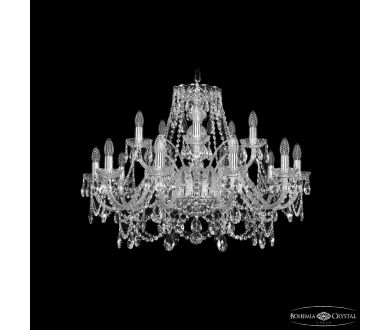 Купить Подвесная люстра Bohemia Ivele Crystal 1411/10+5/300 Ni Подвесная люстра Bohemia Ivele Crystal 1411/10+5/300 Ni