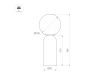 Настольная лампа Arlight SP-SILKA-TAB-R150-6W Warm2700 (WH, 330 deg, 230V, TOUCH-DIM) (IP20, Натуральный шелк) 056890