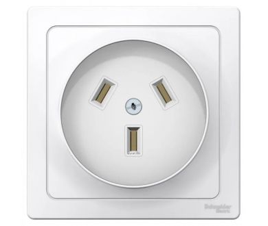 Купить Розетка силовая Schneider Electric Blanca BLNSR003231 Розетка силовая Schneider Electric Blanca BLNSR003231