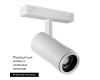Трековый магнитный светильник Arlight MAG-VIBE-SPOT-ZOOM-R47-10W Warm3000 (WH, 20-55 deg, 48V) 044484