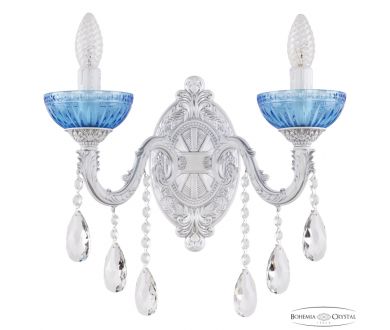 Купить Бра Bohemia Ivele Crystal AL7901B10/2/175 B WMN P Aquamarine/M-1G Бра Bohemia Ivele Crystal AL7901B10/2/175 B WMN P Aquamarine/M-1G