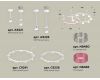 Комплект подвесного светильника Ambrella Light Techno Ring XR92211210 (A9221, A9226, C9241, C9236, N8480, N8486)