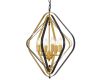 Подвесная люстра Lumina Deco Crulia LDP 8005-6 BK+MD