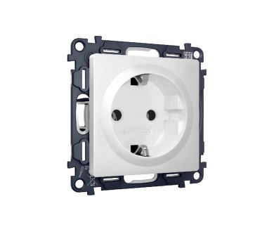 Купить Комплект механизма розетки с/з на винтовых зажимах Ambrella Volt Alfa MA126010 Комплект механизма розетки с/з на винтовых зажимах Ambrella Volt Alfa MA126010