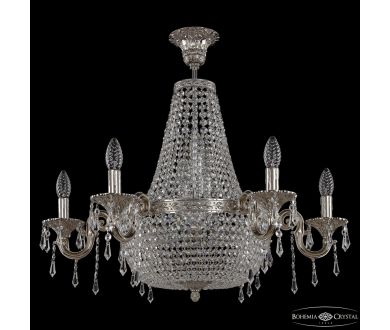 Купить Потолочная люстра Bohemia Ivele Crystal 2205H203/6/70IV Ni Drops Потолочная люстра Bohemia Ivele Crystal 2205H203/6/70IV Ni Drops