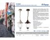 Уличный подвесной светильник Feron Флер PL595 41169