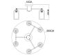 Потолочная люстра Arte Lamp Leo A7027PL-6BK