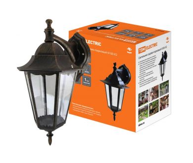 Купить Уличный настенный светильник TDM Electric 6100-12 SQ0330-0017 Уличный настенный светильник TDM Electric 6100-12 SQ0330-0017