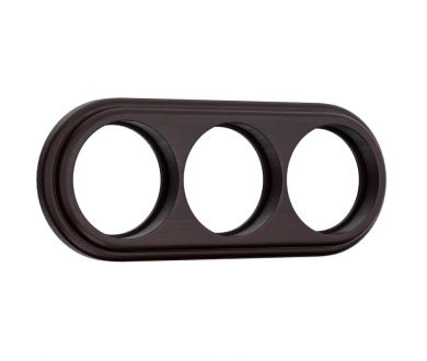 Купить Рамка на 3 поста Werkel венге W0035226 4690389166600 Рамка на 3 поста Werkel венге W0035226 4690389166600