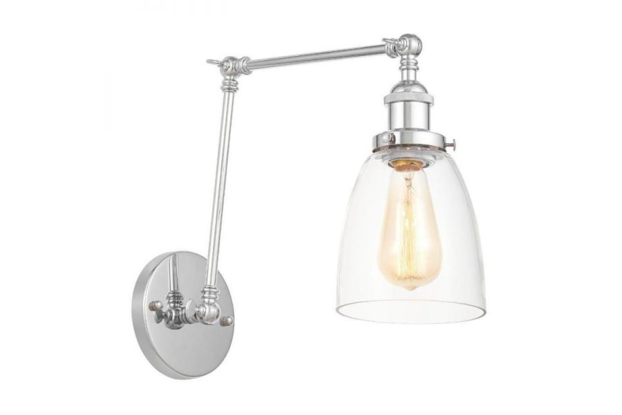 Бра Lumina Deco Fabi LDW 6800-2 CHR+PR