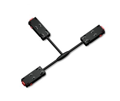 Купить Коннектор питания T-образный Ambrella Light Magnetic 220V GL1114 Коннектор питания T-образный Ambrella Light Magnetic 220V GL1114