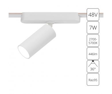 Купить Трековый магнитный светильник Arte Lamp Rapid A2956PL-1WH Трековый магнитный светильник Arte Lamp Rapid A2956PL-1WH