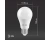 Лампа светодиодная Эра E27 21W 2700K LED A65-21W-827-E27 Б0035331