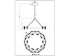 Подвесная люстра Wertmark Pamela WE160.30.303