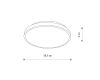 Потолочный cветильник Nowodvorski Agnes Round Led Pro White 10978