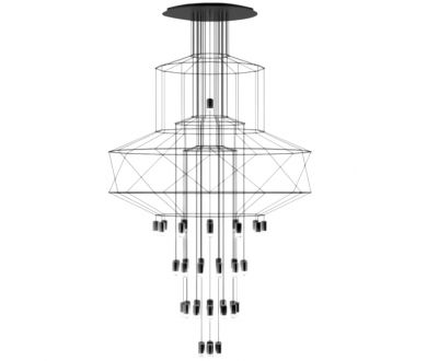 Купить Каскадная люстра ImperiumLoft Vibia Wireflow 75394-22 Каскадная люстра ImperiumLoft Vibia Wireflow 75394-22