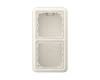Коробка двухместная Jung CD582AW