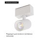 Трековый магнитный светильник Arlight MAG-SPOT-45-R85-7W Day4000 (WH, 24 deg, 24V, DALI) 046585