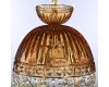 Подвесной светильник Bohemia Ivele Crystal 5478/22 G Amber/M-1G Leafs K721