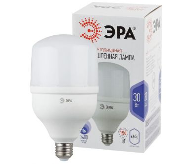Купить Лампа светодиодная Эра E27 30W 6500K LED POWER T100-30W-6500-E27 Б0027004 Лампа светодиодная Эра E27 30W 6500K LED POWER T100-30W-6500-E27 Б0027004
