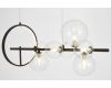 Подвесная люстра Lumina Deco LDP 7033-7 BK+CL