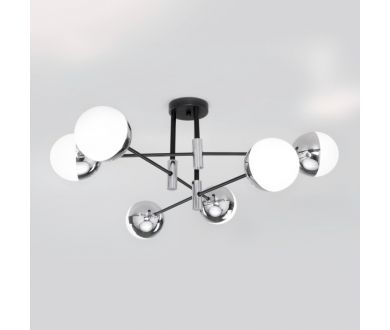 Купить Потолочная люстра Eurosvet Nuvola 70129/6 хром Smart a057081 Потолочная люстра Eurosvet Nuvola 70129/6 хром Smart a057081