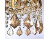 Подвесной светильник Bohemia Ivele Crystal 5478/22 G Amber/M-1G Leafs K721