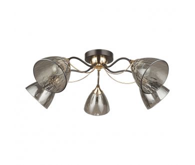 Купить Потолочная люстра Arte Lamp Lily A4366PL-5BK Потолочная люстра Arte Lamp Lily A4366PL-5BK