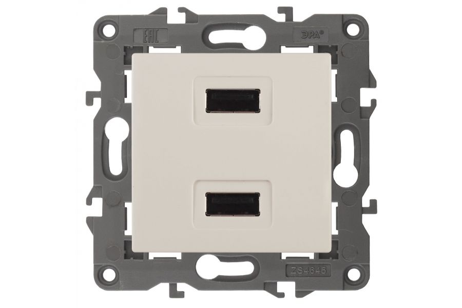 Розетка USB Эра 14-4110-02 Б0034359