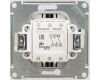 Переключатель 2-клавишный, сх.6, 10АХ Systeme Electric Glossa Антрацит GSL000765