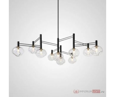 Купить Люстра на штанге ImperiumLoft Temper L10 Black 229048-26 Люстра на штанге ImperiumLoft Temper L10 Black 229048-26