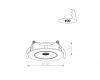 Встраиваемый светильник ARTE Lamp A4762PL-1WH