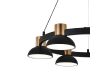 Подвесная люстра Indigo Traforo 11059/6P Black V000182L