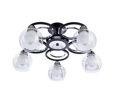 Купить Потолочная люстра Arte Lamp Ginevra A1604PL-5BK Потолочная люстра Arte Lamp Ginevra A1604PL-5BK