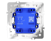 Выключатель с самовозвратом двухклавишный Voltum S70 VLS020603 (кашемир)