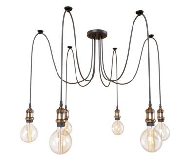 Люстра-паук LOFT IT Spider Loft1162A/6