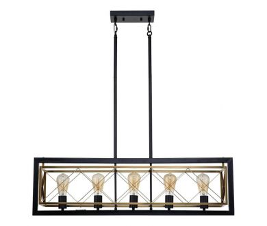 Купить Подвесная люстра Indigo Era 10003/5R Black V000067 Подвесная люстра Indigo Era 10003/5R Black V000067