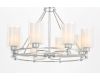 Подвесная люстра Lumina Deco Marietta LDP 8025-8 CHR+WT
