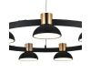 Подвесная люстра Indigo Traforo 11059/9P Black V000183L