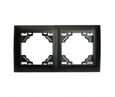 Купить Рамка двухместная Stekker PFR00-9012-03 Эрна Элегант 49662 Рамка двухместная Stekker PFR00-9012-03 Эрна Элегант 49662